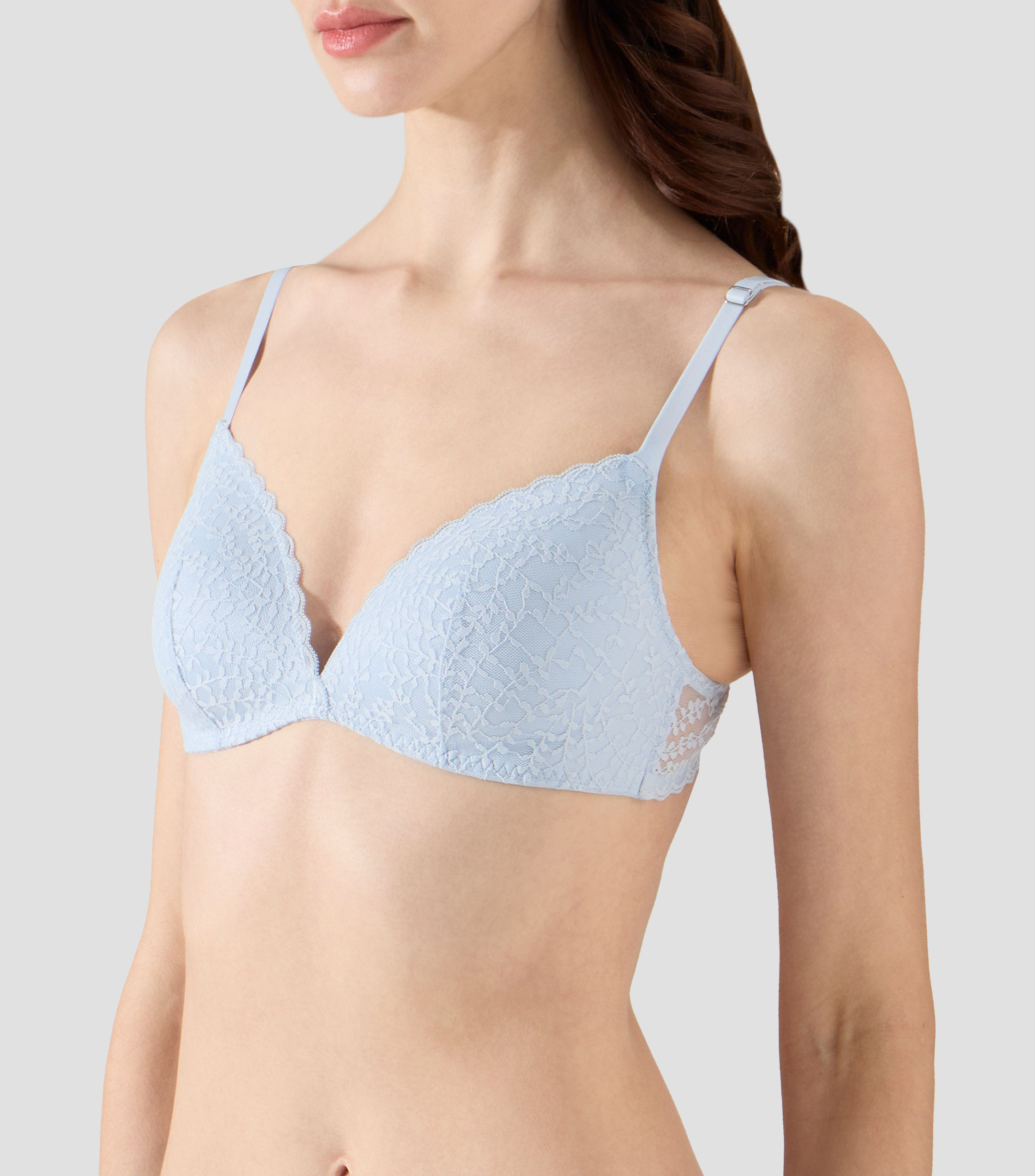 Brasier con encaje